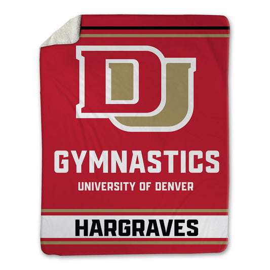 DU - NCAA Women's Gymnastics : Amanda Hargraves - Blanket-0