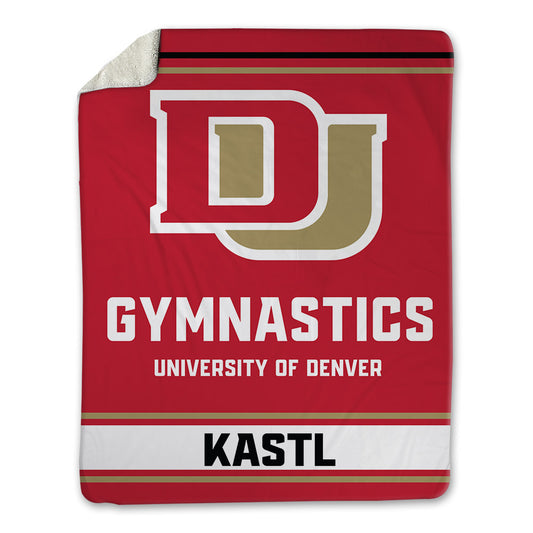 DU - NCAA Women's Gymnastics : Kaitlynd Kastl - Blanket-0