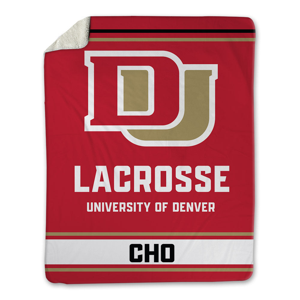 DU - NCAA Women's Lacrosse : Chelsea Cho - Blanket-0