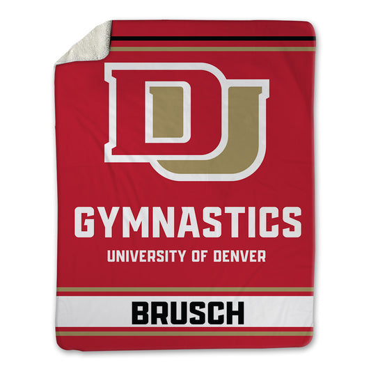 DU - NCAA Women's Gymnastics : Mila Brusch - Blanket-0
