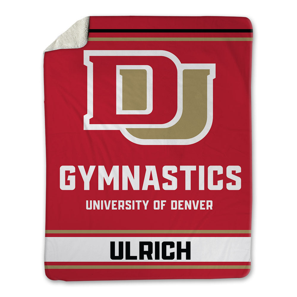 DU - NCAA Women's Gymnastics : Madison Ulrich - Blanket-0