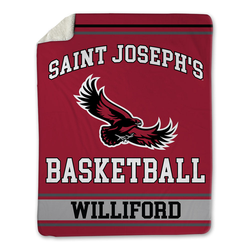 St. Joe's - NCAA Men's Basketball : Austin Williford - Blanket-0