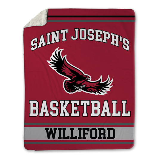 St. Joe's - NCAA Men's Basketball : Austin Williford - Blanket-0