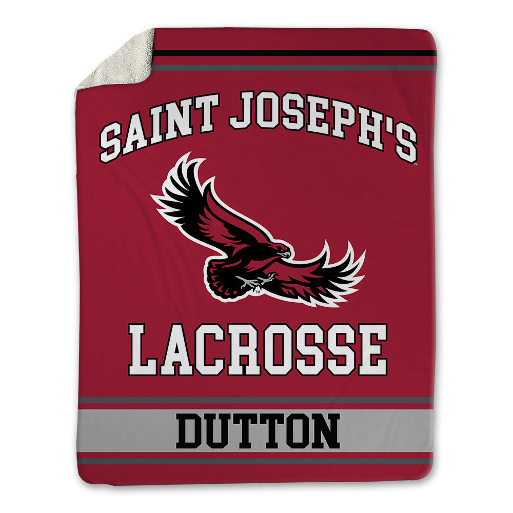 St. Joe's - NCAA Men's Lacrosse : Ben Dutton - Blanket-0