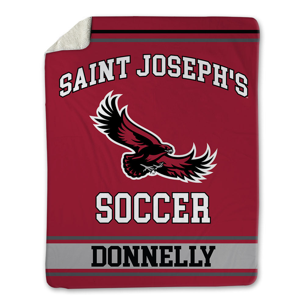 St. Joe's - NCAA Men's Soccer : Aidan Donnelly - Blanket-0