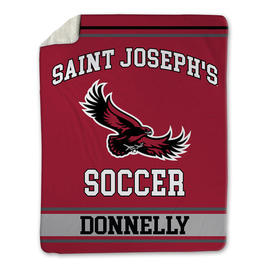 St. Joe's - NCAA Men's Soccer : Aidan Donnelly - Blanket-0