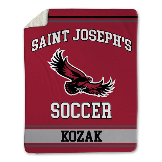 St. Joe's - NCAA Women's Soccer : Taryn Kozak - Blanket-0