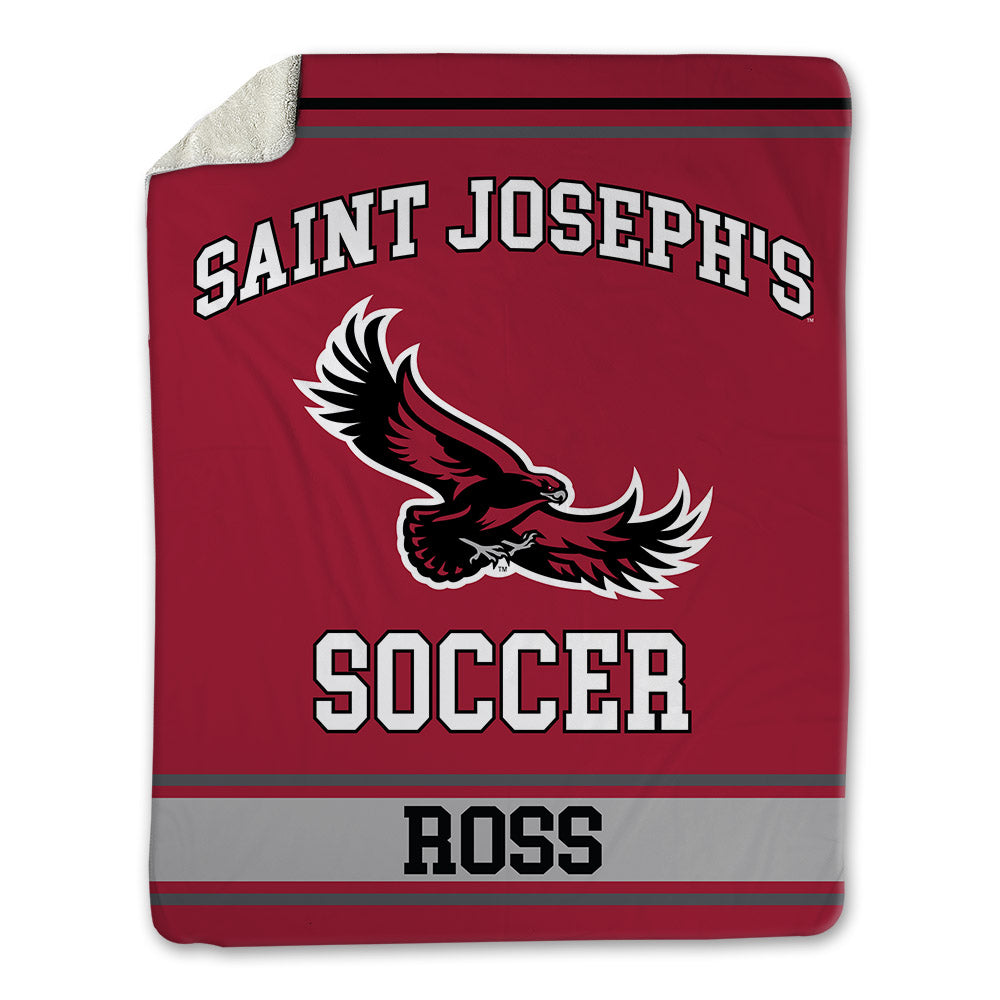St. Joe's - NCAA Men's Soccer : Jake Ross - Blanket-0