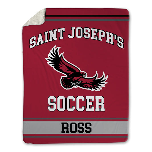 St. Joe's - NCAA Men's Soccer : Jake Ross - Blanket-0