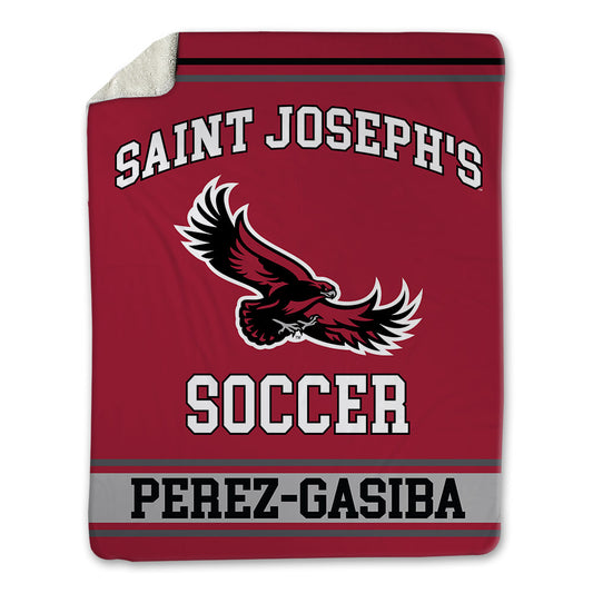St. Joe's - NCAA Men's Soccer : Sebastian Perez-Gasiba - Blanket-0
