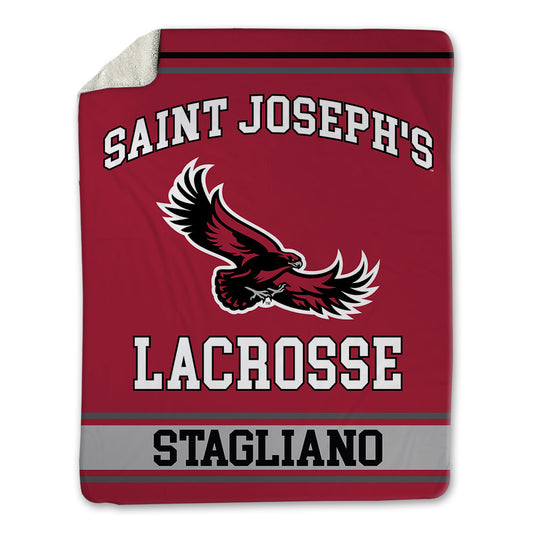 St. Joe's - NCAA Men's Lacrosse : Will Stagliano - Blanket-0