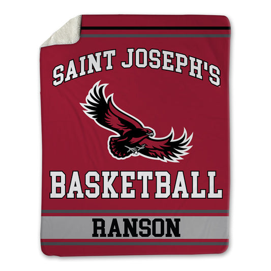 St. Joe's - NCAA Men's Basketball : Bj Ranson - Blanket-0