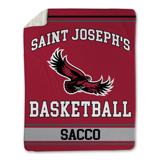 St. Joe's - NCAA Men's Basketball : Keoni Sacco - Blanket-0