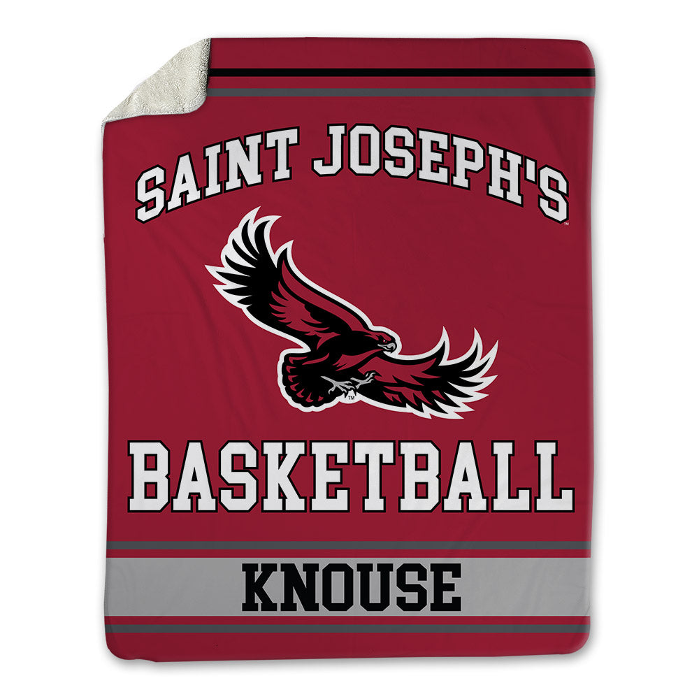 St. Joe's - NCAA Women's Basketball : Emily Knouse - Blanket-0