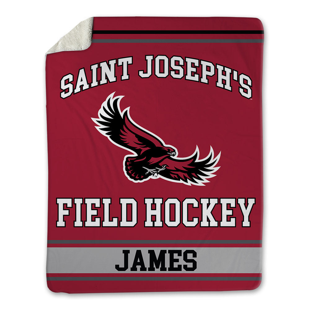 St. Joe's - NCAA Women's Field Hockey : Brooke James - Blanket-0