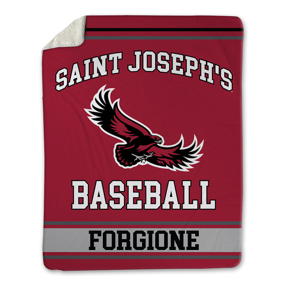 St. Joe's - NCAA Baseball : Max Forgione - Blanket-0