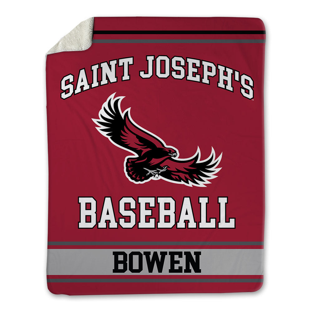 St. Joe's - NCAA Baseball : Ethan Bowen - Blanket-0