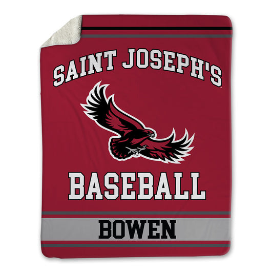 St. Joe's - NCAA Baseball : Ethan Bowen - Blanket-0
