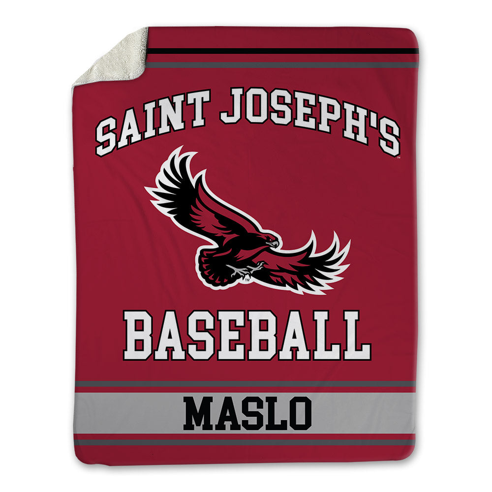 St. Joe's - NCAA Baseball : Augie Maslo - Blanket-0