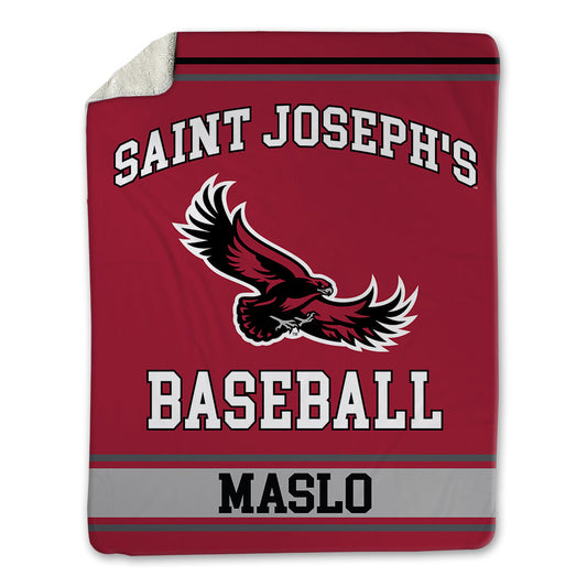 St. Joe's - NCAA Baseball : Augie Maslo - Blanket-0