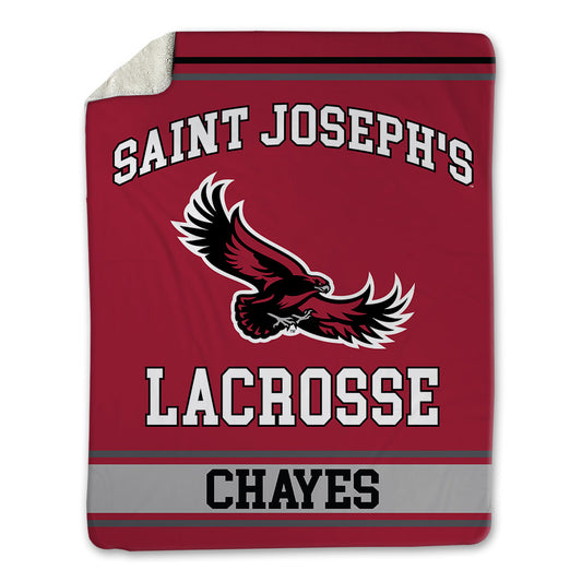 St. Joe's - NCAA Men's Lacrosse : Braedon Chayes - Blanket-0