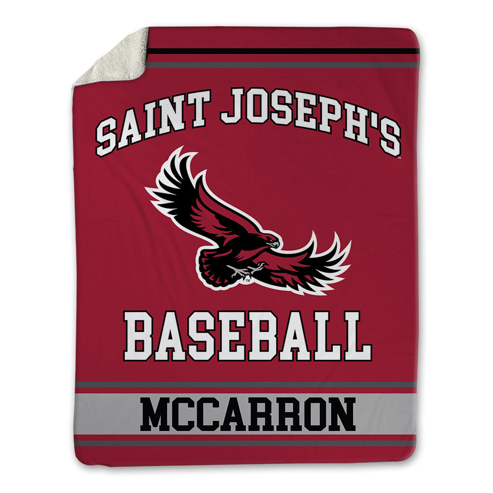 St. Joe's - NCAA Baseball : Duke McCarron - Blanket-0