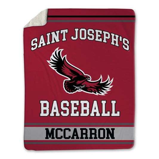 St. Joe's - NCAA Baseball : Duke McCarron - Blanket-0