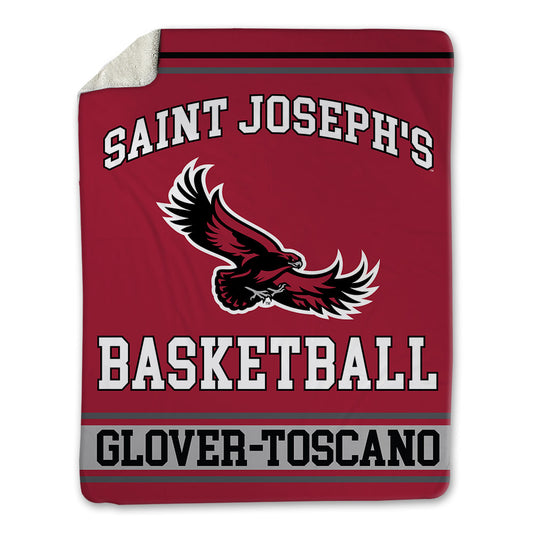 St. Joe's - NCAA Men's Basketball : Jaiden Glover-Toscano - Blanket-0