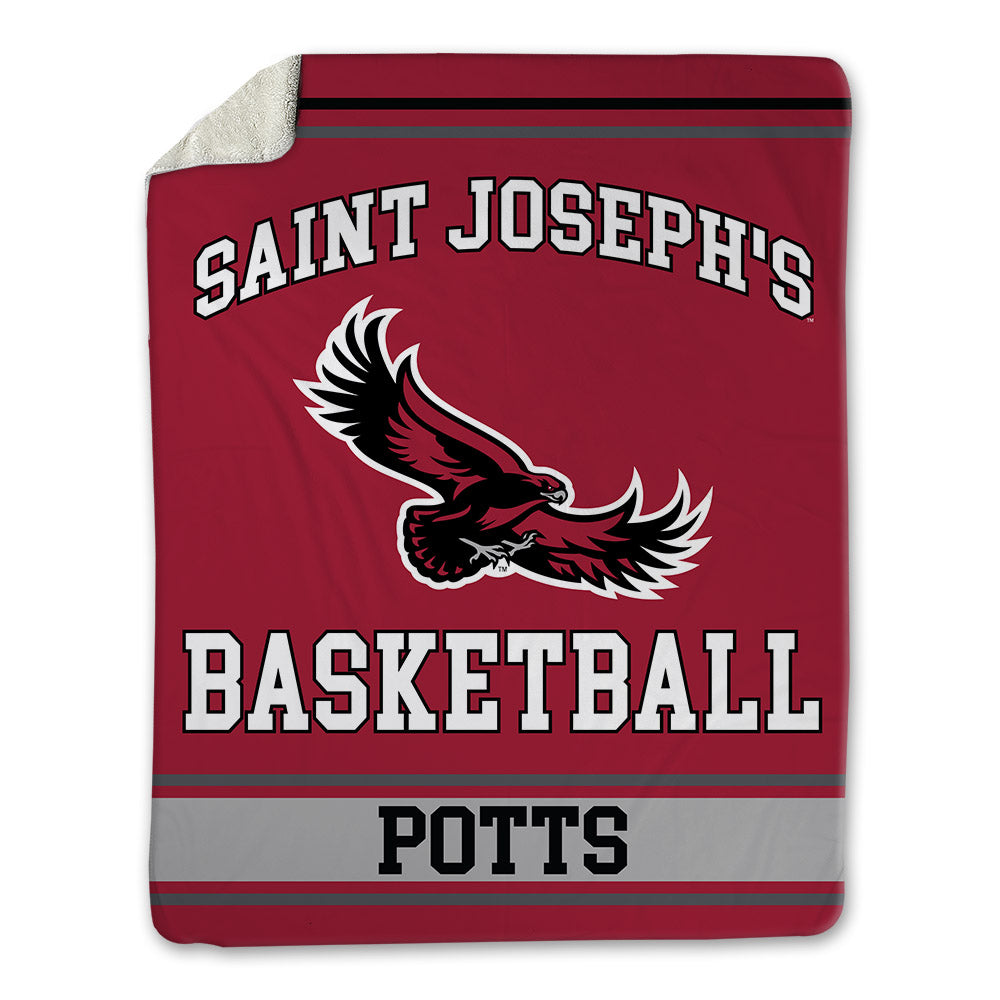 St. Joe's - NCAA Women's Basketball : Madeline Potts - Blanket-0