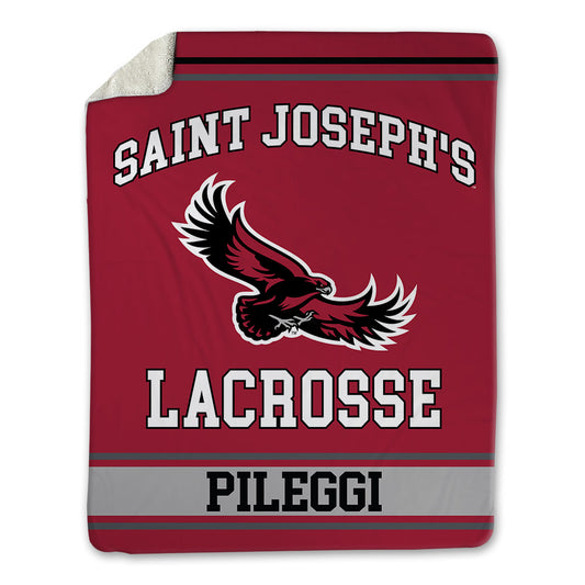 St. Joe's - NCAA Men's Lacrosse : Stevie Pileggi - Blanket-0