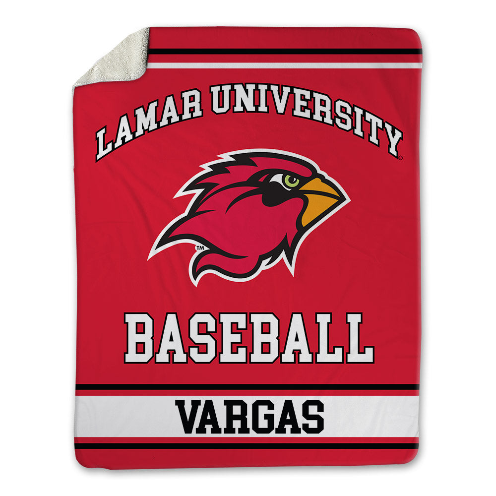 Lamar - NCAA Baseball : Jose Vargas - Blanket-0