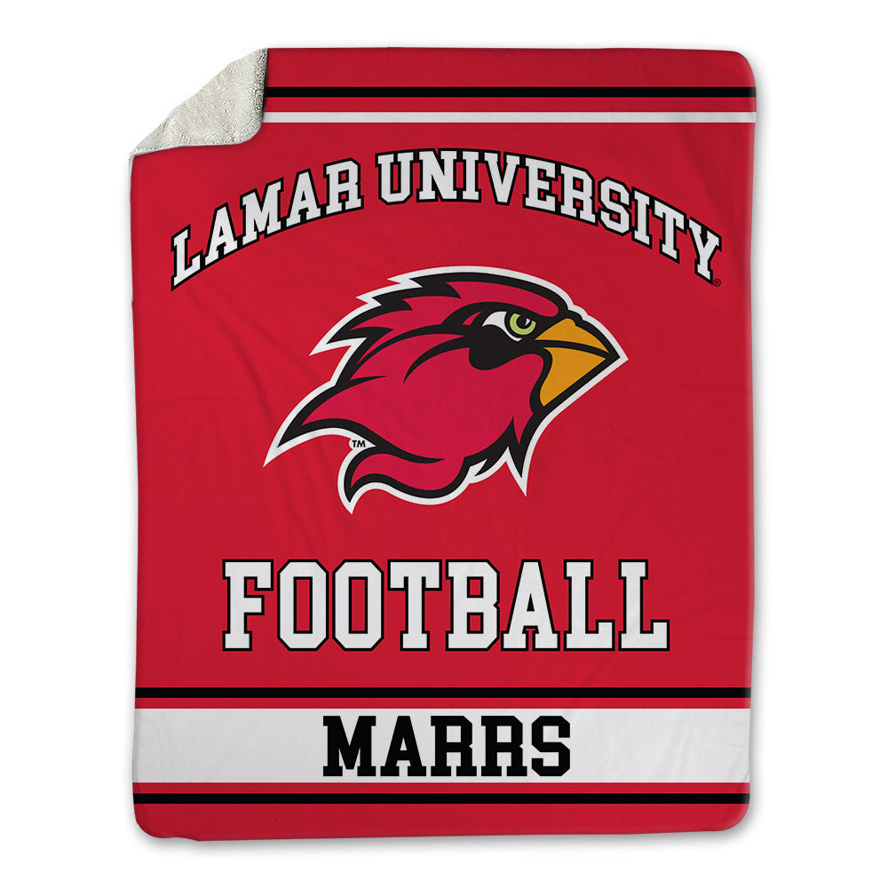 Lamar - NCAA Football : Jayden Marrs - Blanket-0