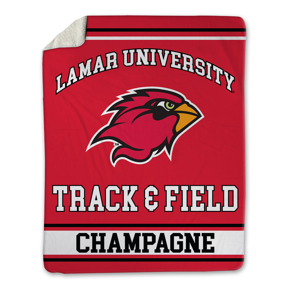 Lamar - NCAA Men's Track & Field : Bryson Champagne - Blanket-0
