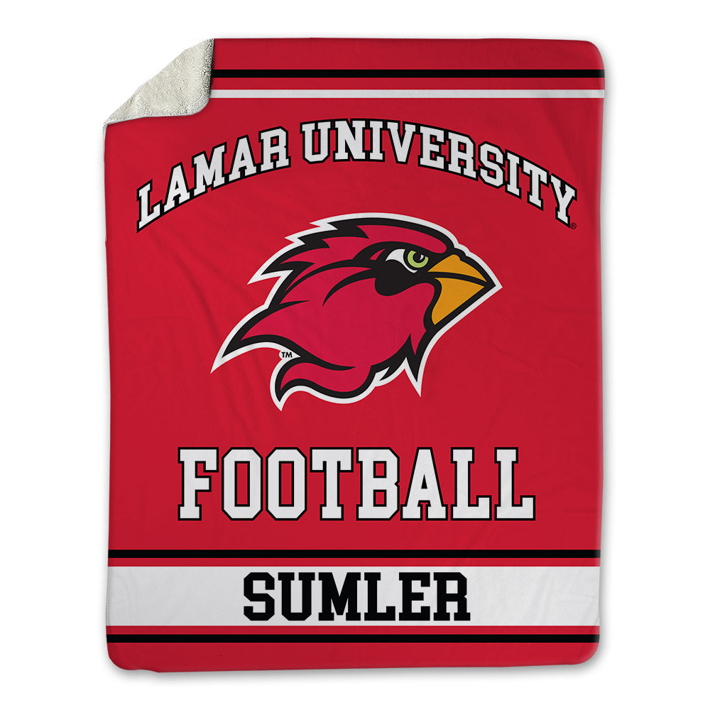 Lamar - NCAA Football : Alex Sumler - Blanket-0