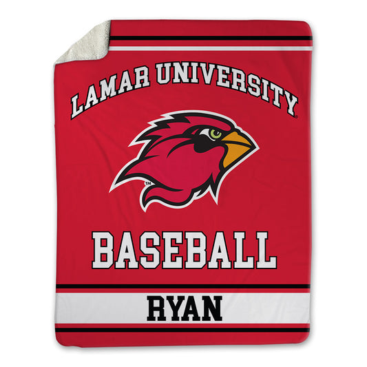 Lamar - NCAA Baseball : Matt Ryan - Blanket-0