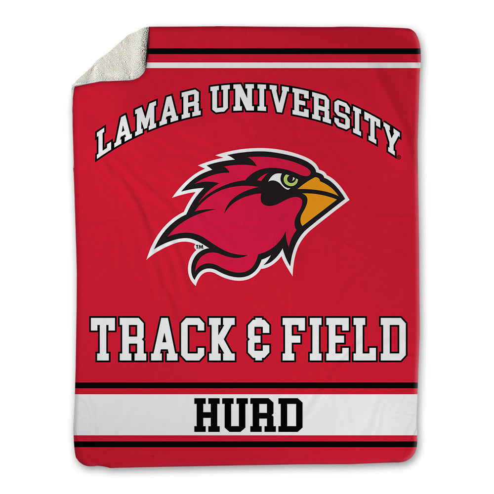 Lamar - NCAA Men's Track & Field : JJ Hurd - Blanket-0