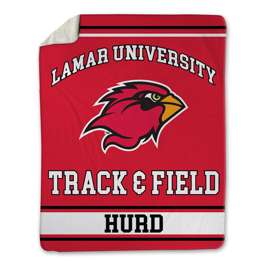 Lamar - NCAA Men's Track & Field : JJ Hurd - Blanket-0