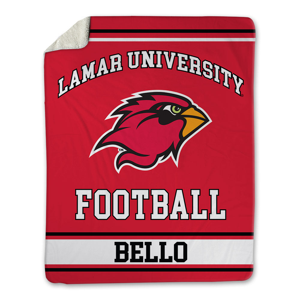Lamar - NCAA Football : Bisi Bello - Blanket-0