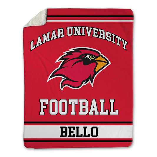 Lamar - NCAA Football : Bisi Bello - Blanket-0