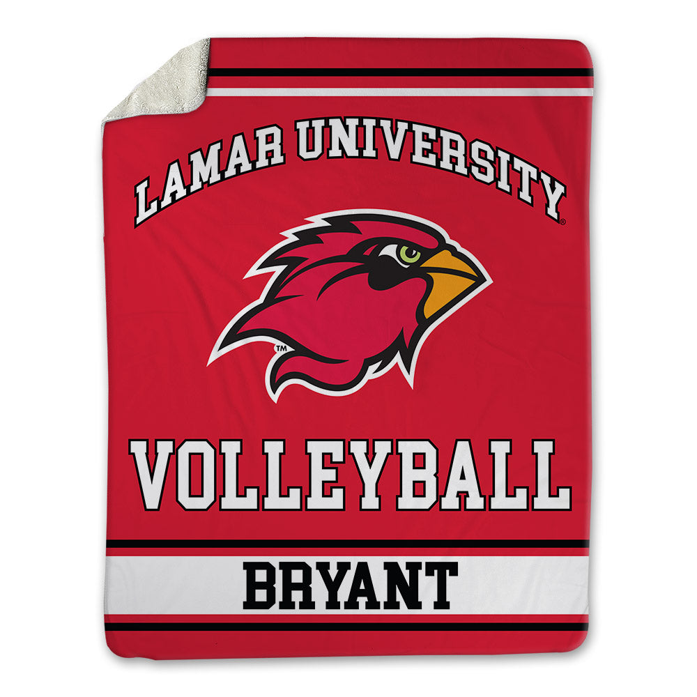 Lamar - NCAA Women's Volleyball : Rihanna Bryant - Blanket-0