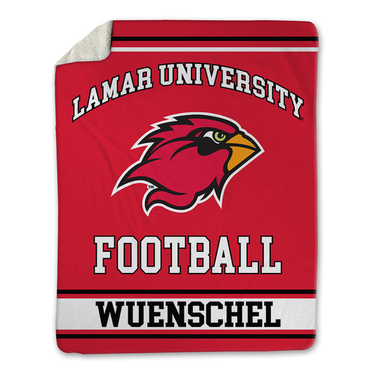 Lamar - NCAA Football : Mason Wuenschel - Blanket-0