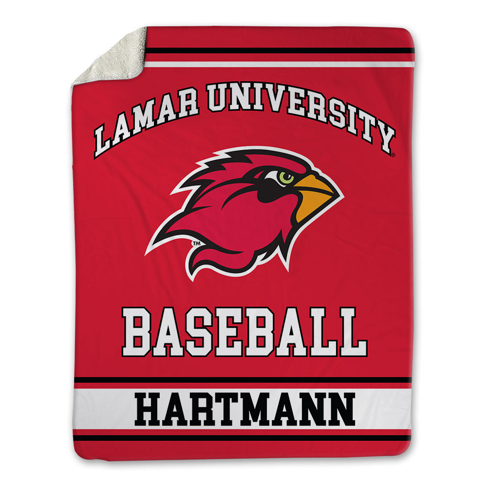 Lamar - NCAA Baseball : Max Hartmann - Blanket-0