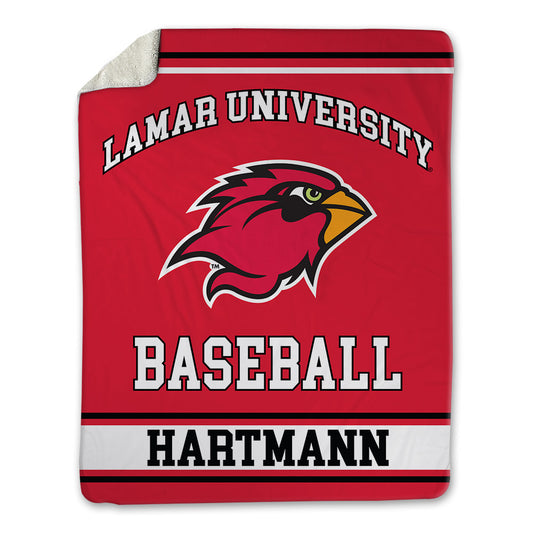 Lamar - NCAA Baseball : Max Hartmann - Blanket-0