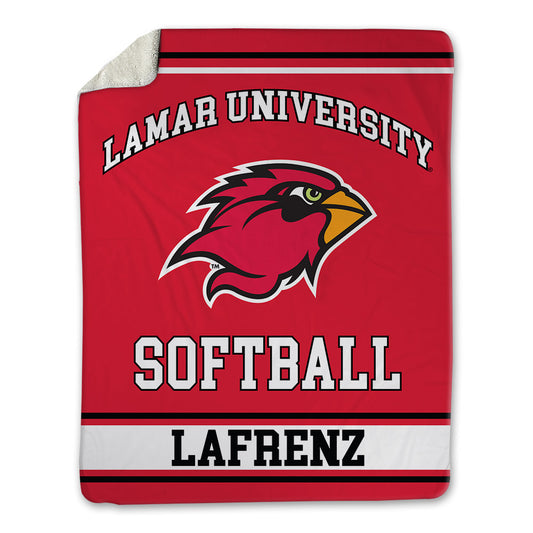 Lamar - NCAA Softball : Paige LaFrenz - Blanket-0