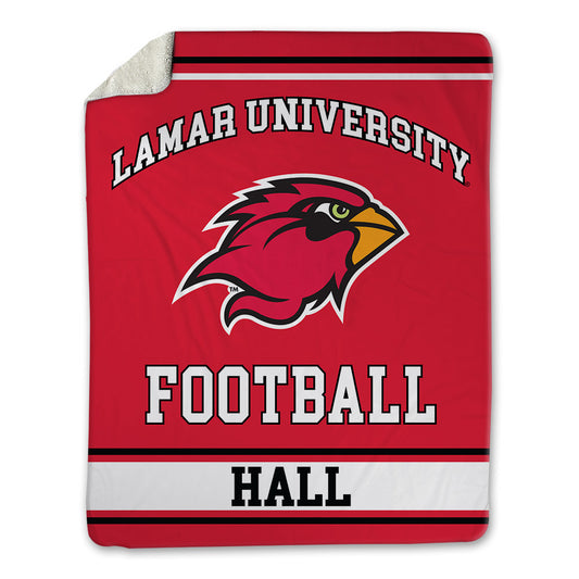 Lamar - NCAA Football : Kamron Hall - Blanket-0