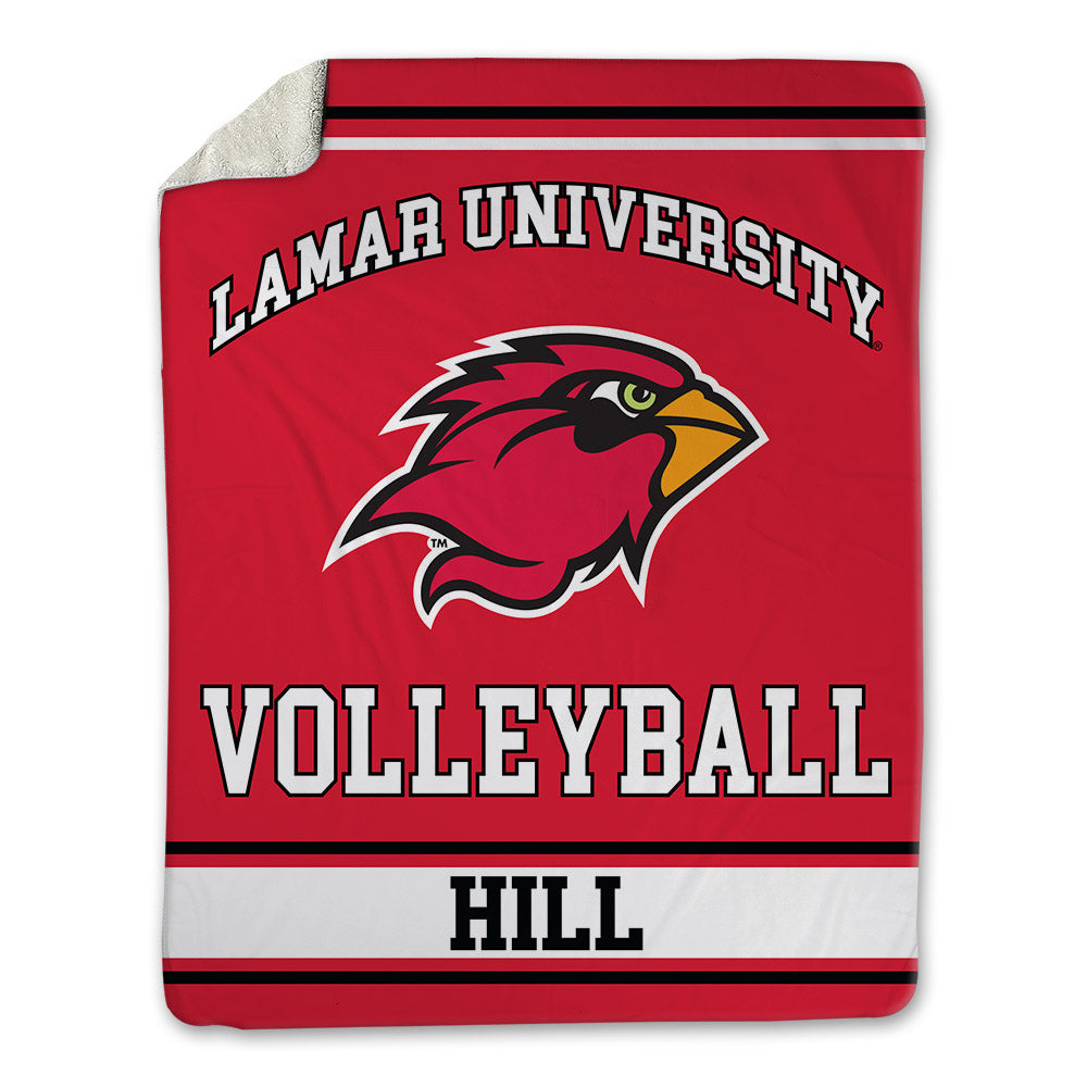 Lamar - NCAA Women's Volleyball : Grace Hill - Blanket-0