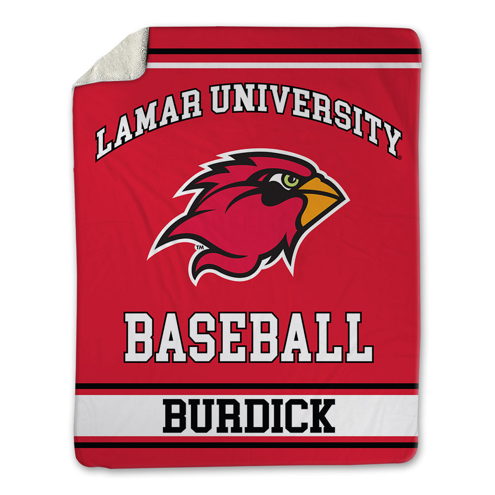 Lamar - NCAA Baseball : Gage Burdick - Blanket-0