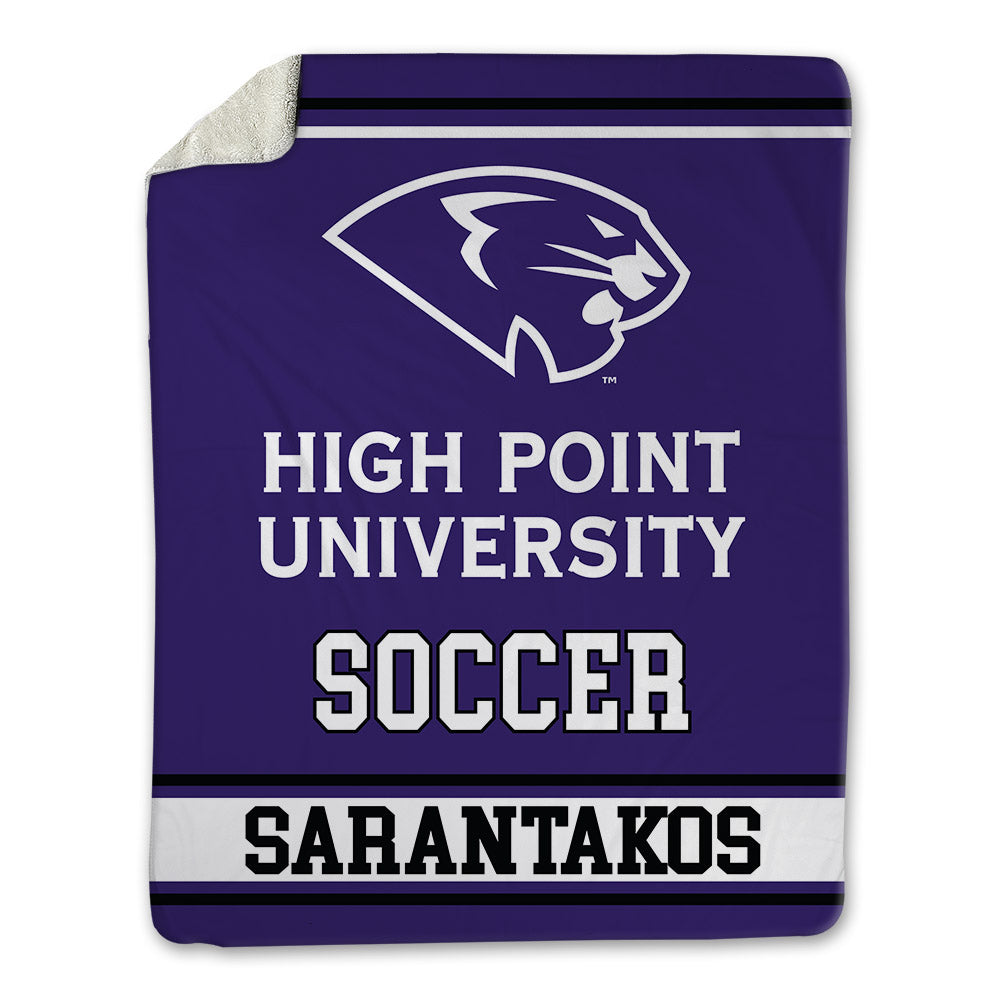 High Point - NCAA Men's Soccer : Nick Sarantakos - Blanket-0