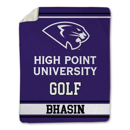 High Point - NCAA Men's Golf : Savar Bhasin - Blanket-0