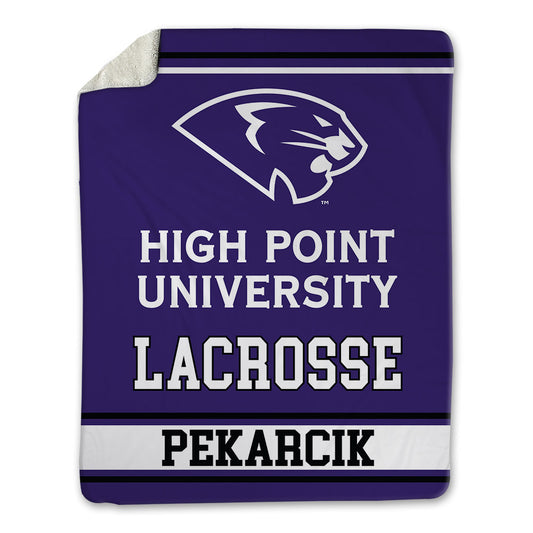 High Point - NCAA Women's Lacrosse : Emerson Pekarcik - Blanket-0